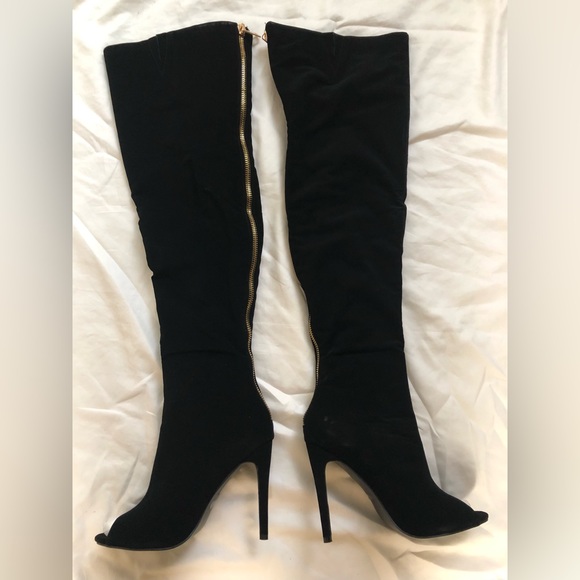 IMPO HIGH HEEL OPEN TOE BOOTS SIZE: 9.5 - Picture 4 of 10